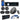 Rockville Bluetooth Receiver+6.5"+6x9" Car Speakers+Amp+Hidden Spare Tire Sub