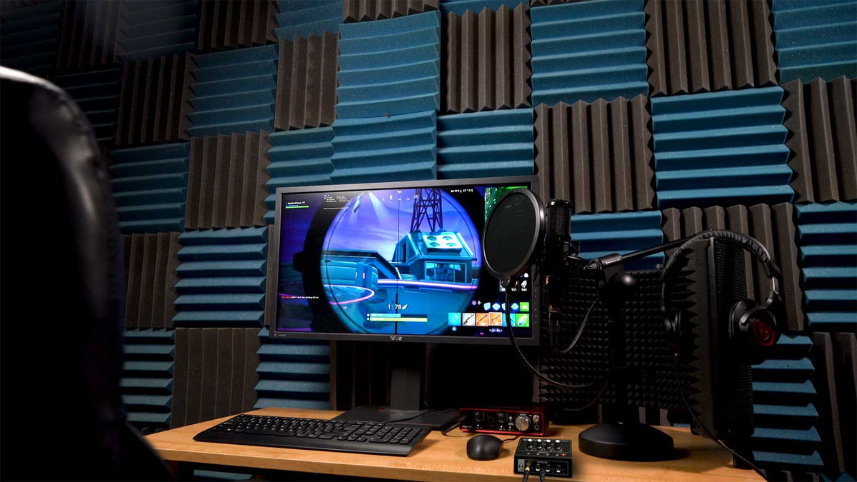 4-Person Podcast Recording Kit With Mics, Headphones, Desk Stands
