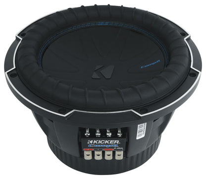 Kicker 51CWQ102 COMP Q 10" 800 Watt Car Audio Subwoofer DVC 2 Ohm Sub CWQ102