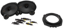 2) Kicker 51KSS369 6x9" + 2.75" 3-Way Car Audio Component Speakers w/1" Tweeters