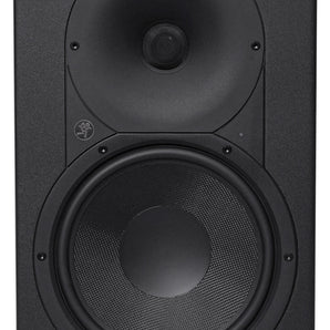 (2) Mackie XR824 8" Powered Studio Monitors+Stands+Pads+Mic+Shield+Headphones