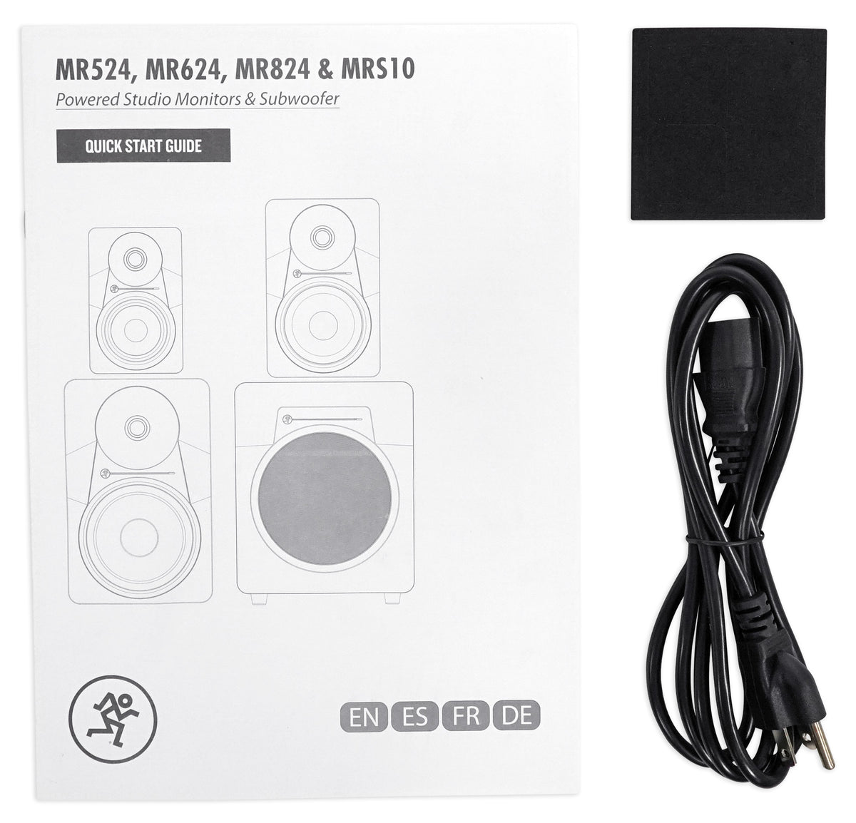 Mackie MR824 8” 85 Watt Powered Active Studio Monitor Class A/B Bi-Amped Speaker