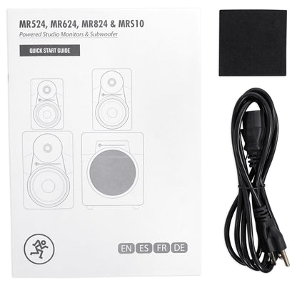 Mackie MR824 8” 85 Watt Powered Active Studio Monitor Class A/B Bi-Amped Speaker