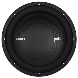 Polk Audio 10" DVC Subwoofer+Kicker Mono Amplifier For Polaris RZR/ATV/UTV/Cart