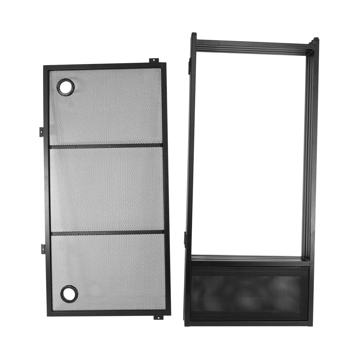 (2) 4BAR HEX ILS RGBAW+UV LED Wash Lighting Systems + Rockbooth Facade