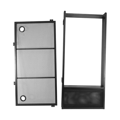 (2) 4BAR HEX ILS RGBAW+UV LED Wash Lighting Systems + Rockbooth Facade