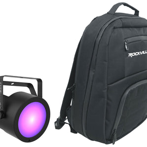 Chauvet DJ COREpar UV 120 ILS UV COB LED D-Fi USB DMX Par Wash Light+Backpack