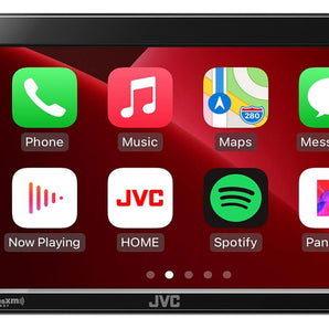 JVC KW-M875BW 6.8" Car Monitor Wireless CarPlay/Android Stereo w/Bluetooth/HDMI