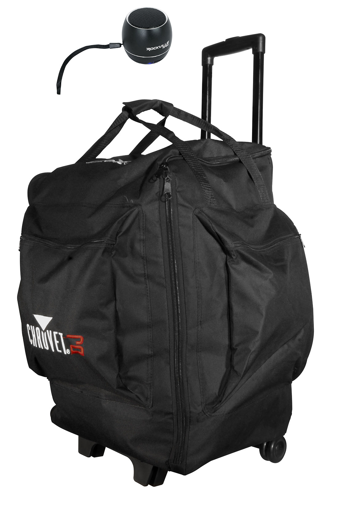 CHS50 Rolling Lighting Travel Bag w/Wheels+Home Bluetooth Speaker