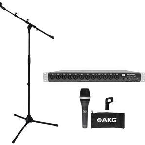 PRESONUS Studiolive 16R 16-Ch. Digital Stage Box Mixer+AKG Microphone+Mic Stand