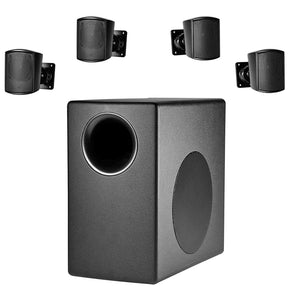 JBL C50PACK Commercial Subwoofer+(4) Satellite Speakers For Restaurant/Bar/Cafe