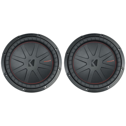 (2) 48CWR124 COMPR12 2000 Watt 12" Car Audio Subwoofers Subs CWR12-4