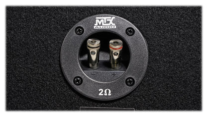 MTX Terminator TNE212DV 1000w RMS Dual 12” Subs+Vented Subwoofer Box+Amplifier