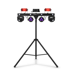 Chauvet DJ GigBAR MOVE + ILS Lighting System w/ Tripod+Footswitch+Remote+Bags.