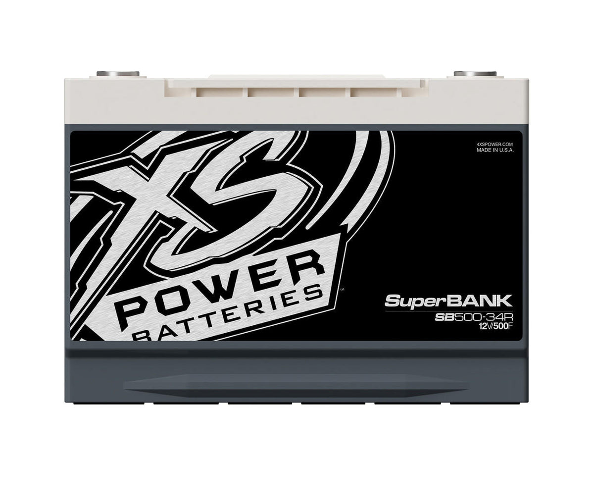XS Power SB500-34R 12V 4000 Watt 500 Farad Super Capacitor Bank