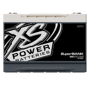 XS Power SB500-34R 12V 4000 Watt 500 Farad Super Capacitor Bank