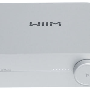 Wiim Amp Silver Wifi Streaming Home Audio 120w x 2 Amplifier Receiver w/HDMI