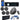 Rockville Bluetooth Receiver+(4) 6.5" Car Speakers+Amp+Powered Spare Tire Sub
