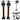(2) Rockville 5.25 250w Studio Monitors+36" Stands+Headphones+Mic+Foam Pads