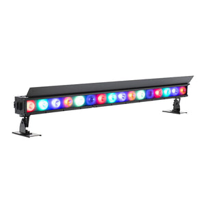 (2) American DJ ElectraPix Bar 16 Wireless DMX RGBAL+UV Outdoor Light Strip Bars
