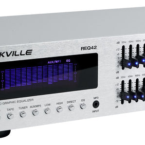 Rockville REQ42-S 2 x 21 Band Home Theater Equalizer