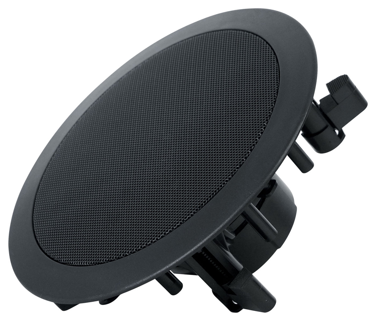 Rock Zone 8 Ch. Amplifier+(32) 5.25" Black Ceiling Speakers For Hotel