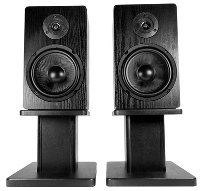 R-TRACK SOLO + APM5B Black Monitors + Desktop Stands Bundle
