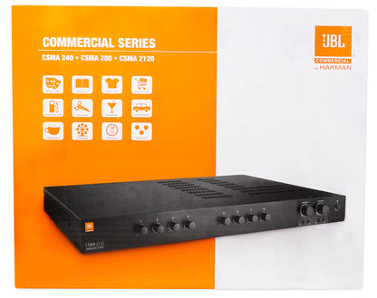 CSMA280 2 x 80W Amplifier + (Qty 16) Drop Ceiling Tile Speaker Package