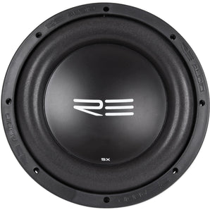 RE Audio SXX10D2 V2 10" 1200W Subwoofer+Vented Sub Box+1500w Amplifier+Amp Kit