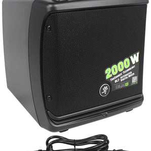 New Mackie DLM8 2000W 8" Full-Range Class D Powered Active DJ PA Speaker