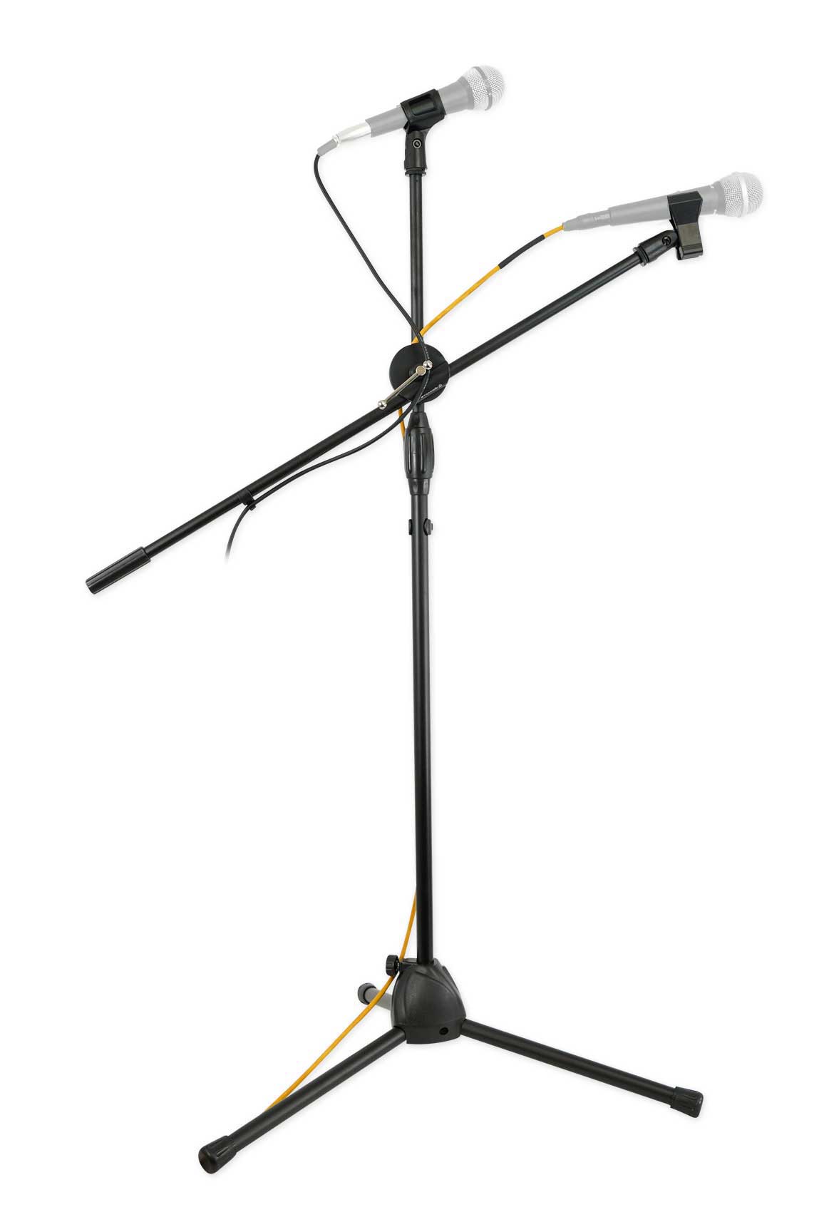 GIGSTAND DUAL + MTRAY Clamp-On Tray Bundle