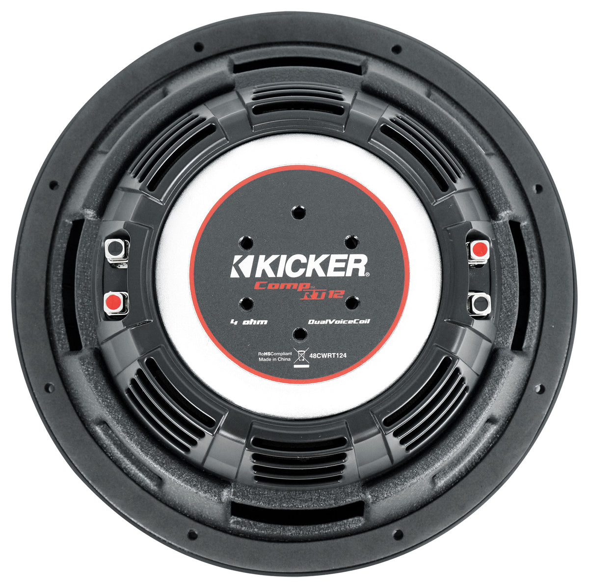 CompRT 1000W 12" Shallow Subwoofer + ROCK EVERYWHERE Portable Bluetooth Speaker
