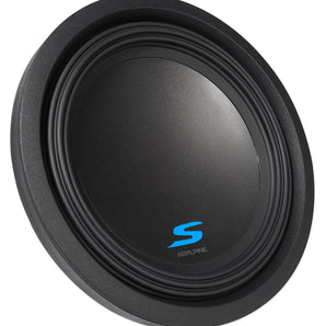 Alpine S-W12D2 12" 1800 Watt Dual 2-Ohm Car Audio Subwoofer DVC Sub SW12D2