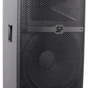 Peavey SP 2 SP2 2000 Watt 15" Black Widow Passive PA Speaker + Blue Microphone