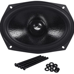 Rockville RVL69W 6x9" 300 Watt Competition Cast Aluminum Car Subwoofer Mid-Bass and Lows