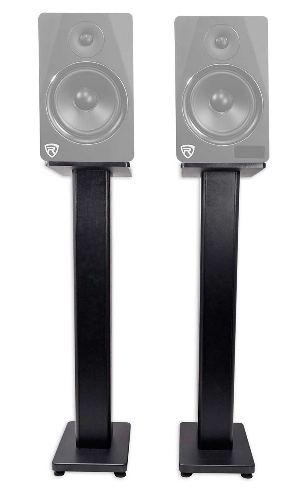 Pair HD5 5" 150w RMS Bluetooth Bookshelf Home Theater Speakers+Stands