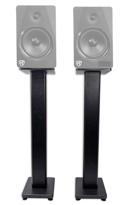Pair HD5 5" 150w RMS Bluetooth Bookshelf Home Theater Speakers+Stands