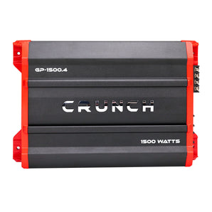 Crunch GP-1500.4 1500 Watt 4-Channel Car Stereo Amplifier Amp