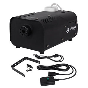 American DJ VF400 Portable/Mini 400 Watt Fog Machine+Waterproof Carry Bag Case