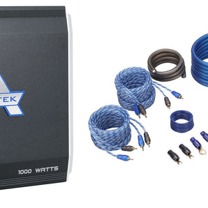 AUTOTEK TA1050.4 1000 Watt 4-Channel Car Audio Amplifier Class A/B+Amp Kit