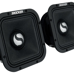 Pair Kicker ST7MR 7" Street Series Square Mid-Range Speakers 8-ohm 49ST7MR8