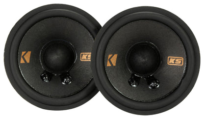 2) Kicker 51KSS369 6x9" + 2.75" 3-Way Car Audio Component Speakers w/1" Tweeters