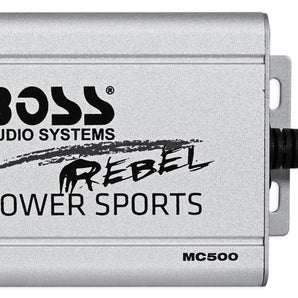 Boss Audio MC500 600w Speaker+Amplifier+Remote Handlebar System Motorcycle/ATV