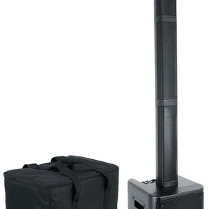 Rockville TITAN PORTABLE ARRAY Battery Powered PA DJ Speaker System w/Subwoofer