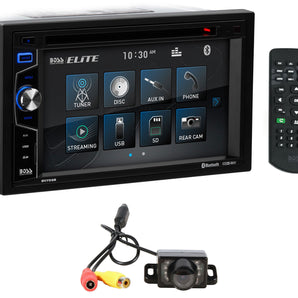 Boss Audio BV755B 6.2" Car Stereo DVD Monitor Receiver w/Bluetooth/AM/FM+Camera