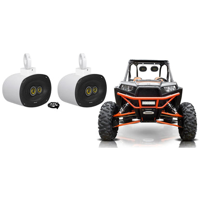 MAC69W+MAC360W KICKER SWIVEL RZR