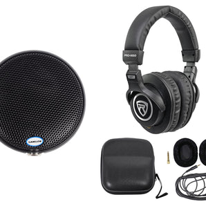 Samson CM11B Recording Podcast Microphone Desktop Podcasting Mic+Headphones
