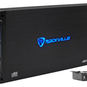 Rockville dB55 4000w/980 Watt RMS 5 Channel Amplifier Car Stereo Amp, Loud!