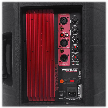 RPG12 12" Powered Active 800 Watt 2-Way DJ PA Speaker+Slip Cover