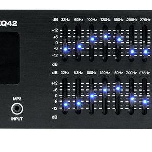 Rockville REQ42-B 2 x 21 Band Home Theater Equalizer